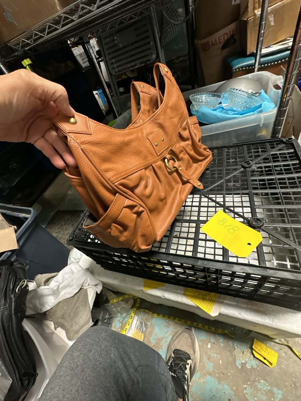 Roma Leather Concealed Carry Hobo Shoulder Bag